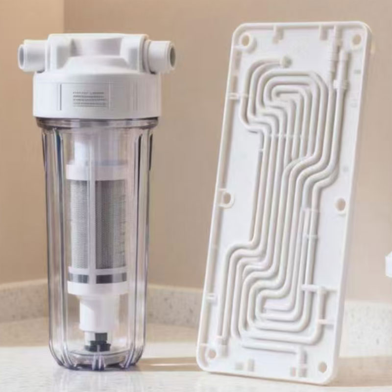 เครื่องกรองน้ำ Flow Plate PP เม็ดพลาสติก