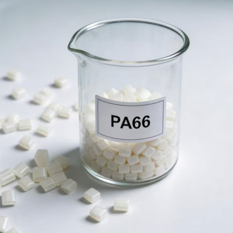 เม็ดพลาสติก PA66 ความหนาแน่นควันต่ำที่ปราศจากฮาโลเจน
